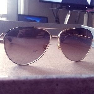 Kate Spade New York aviator sunglasses like new